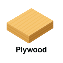 Plywood fire retardant