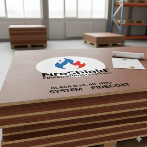 Płyta OSB/3 Niezapalna B-s1, d0 (System FireCoat)